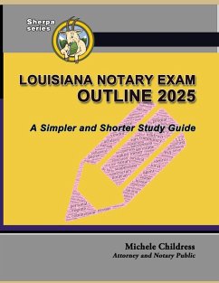 Cover Louisiana Notary Exam Outline 2025