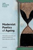 Modernist Poetics of Ageing Modernist Poetics of Ageing