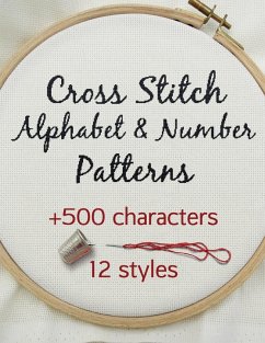 Cross Stitch Alphabet & Number Patterns - Betsy, Artsy