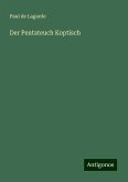 Der Pentateuch Koptisch Der Pentateuch Koptisch