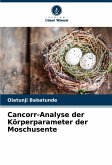 Cancorr-Analyse der Körperparameter der Moschusente