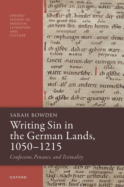 Writing Sin in the German Lands, 1050-1215 Writing Sin in the German Lands, 1050-1215