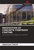 RENOVATION OF CONCRETE FIREPROOF COATING RENOVATION OF CONCRETE FIREPROOF COATING