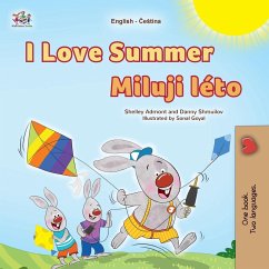 Cover I Love Summer (English Czech Bilingual Children's Book)
