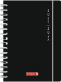 BRUNNEN Schülerkalender (2025/2026) "Plain Black", 1 Seite = 1 Tag, A5, 352 Seiten, PP-Umschlag, schwarz BRUNNEN Schülerkalender (2025/2026) "Plain Black", 1 Seite = 1 Tag, A5, 352 Seiten, PP-Umschlag, schwarz