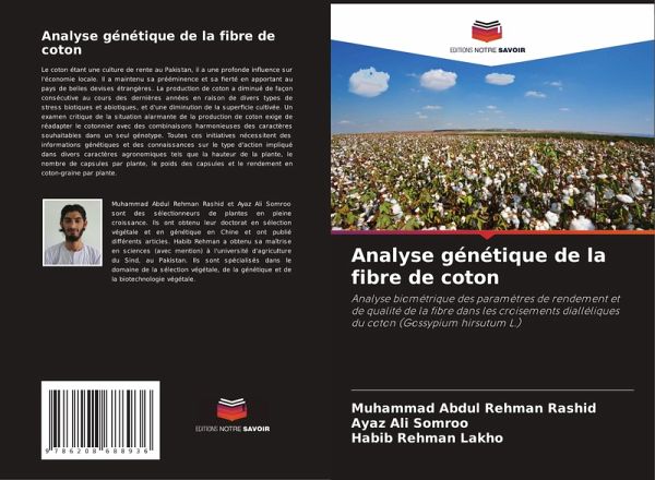 Analyse génétique de la fibre de coton Analyse génétique de la fibre de coton