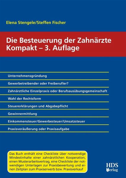 Die Besteuerung der Zahnärzte Kompakt (eBook, PDF)