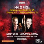 Rózsa: Sinfonia Concertante,Op. 29/Rhapsody,Op. 3 Rózsa: Sinfonia Concertante,Op. 29/Rhapsody,Op. 3