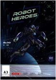 Zeichenblock A3 20 Blatt Robot Hero Zeichenblock A3 20 Blatt Robot Hero