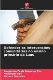 Defender as intervenções comunitárias no ensino primário do Laos