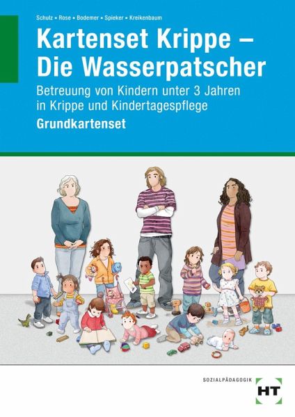 Kartenset Krippe - Die Wasserpatscher