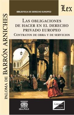 Cover Las obligaciones de hacer en el derecho privado europeo (eBook, PDF)