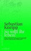 So sollt ihr leben! (eBook, ePUB) So sollt ihr leben! (eBook, ePUB)