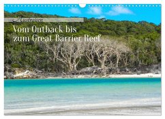Cover Australien - Vom Outback bis zum Great Barrier Reef (Wandkalender 2026 DIN A3 quer), CALVENDO Monatskalender
