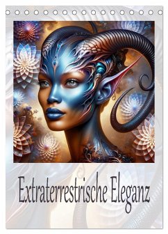 Cover Extraterrestrische Eleganz (Tischkalender 2026 DIN A5 hoch), CALVENDO Monatskalender
