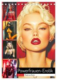 Powerfrauen-Erotik. Moderne Diven (Tischkalender 2026 DIN A5 hoch), CALVENDO Monatskalender