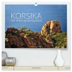 Korsika - die Perle im Mittelmeer (hochwertiger Premium Wandkalender 2026 DIN A2 quer), Kunstdruck in Hochglanz