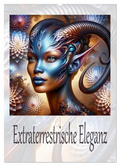 Cover Extraterrestrische Eleganz (Wandkalender 2026 DIN A2 hoch), CALVENDO Monatskalender