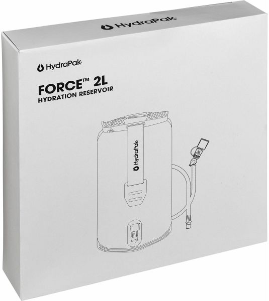 Hydrapak FORCE 2L Trinkbeutel dunkelbraun Hydrapak FORCE 2L Trinkbeutel dunkelbraun