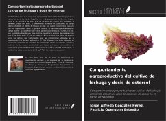 Cover Comportamiento agroproductivo del cultivo de lechuga y dosis de estercol