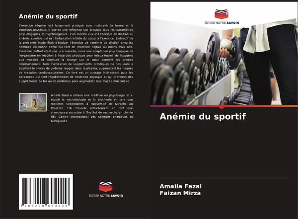 Anémie du sportif Anémie du sportif