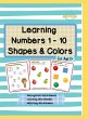 Learning Numbers 1 - 10, Shapes & Colors - Bild 1