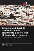 Estrazione di basi di conoscenza non strutturate per siti web di domande e risposte