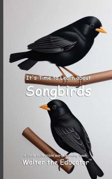It's Time to Learn about Songbirds It's Time to Learn about Songbirds