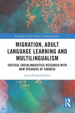 Cover Migration, Adult Language Learning and Multilingualism
