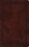 ESV Thinline Bible, Red Letter (Trutone, Mahogany, Border Design)