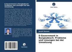 Cover E-Government in Bangladesch: Probleme und Lösungen bei der Umsetzung