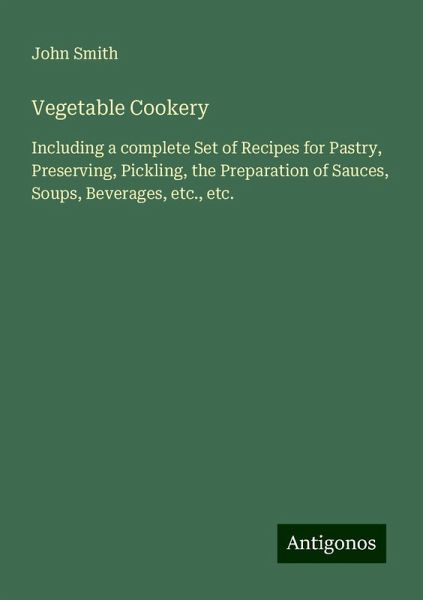 Vegetable Cookery Vegetable Cookery