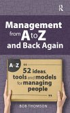 Management from A to Z and back again