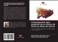 Cover Comportement agro-productif de la culture de laitue et doses de stercol