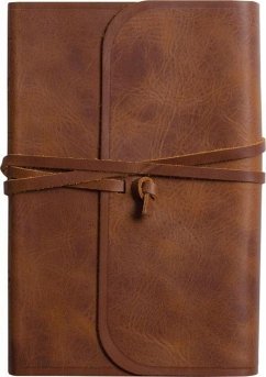 Cover ESV Thinline Bible, Red Letter (Natural Leather, Brown, Flap with Strap)