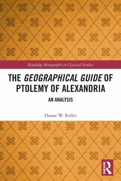 Cover The Geographical Guide of Ptolemy of Alexandria
