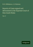 Reports of Cases argued and determined in the Supreme Court of New South Wales