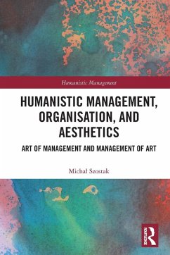 Cover Humanistic Management, Organization and Aesthetics