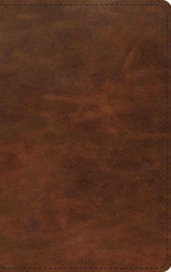 Cover ESV Thinline Bible, Red Letter (Full Grain Leather, Saddle Brown)