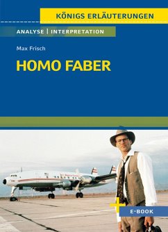 Cover Homo faber von Max Frisch - Textanalyse und Interpretation (eBook, PDF)