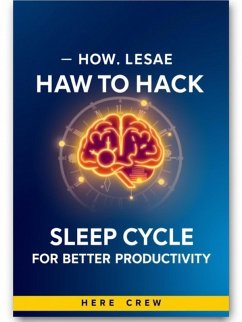 How to Hack Your Sleep Cycle for Better Productivity (eBook, ePUB) - Massry, Nader