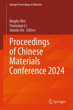 Cover Proceedings of Chinese Materials Conference 2024 (eBook, PDF)