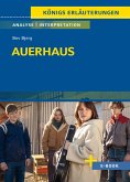 Auerhaus von Bov Bjerg - Textanalyse und Interpretation (eBook, PDF)