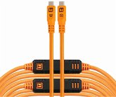 Tether Tools TetherPro USB-C Optima 10G gerade orange 9,4m Tether Tools TetherPro USB-C Optima 10G gerade orange 9,4m