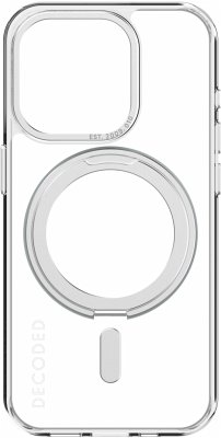 Decoded Recycled Plastic Loop Stand BackCover iP15 Pro Trans.