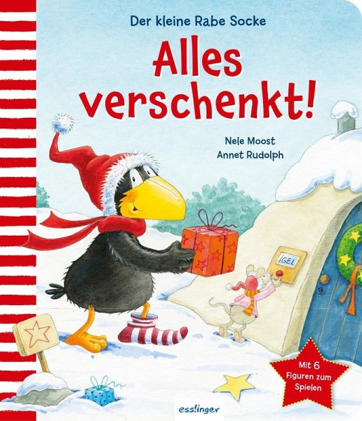 Der kleine Rabe Socke: Alles verschenkt! Mit Spielfiguren   (Mängelexemplar)