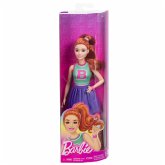 Barbie Fashionista Puppe im Jersey-Oberteil und Faltenrock Barbie Fashionista Puppe im Jersey-Oberteil und Faltenrock
