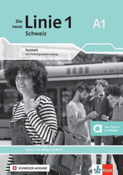 Cover Die neue Linie 1 Schweiz A1. Testheft mit Audios