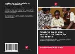 Impacto do ensino gratuito na formação académica - HANYUKWA SENGO, Bernard