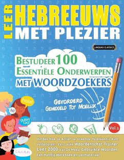 Cover LEER HEBREEUWS MET PLEZIER - GEVORDERD